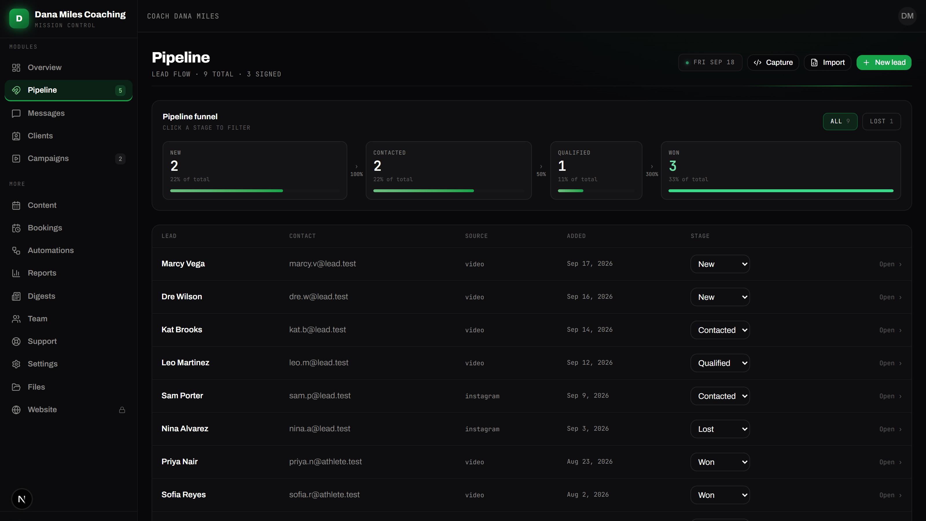RSoperations: pipeline board